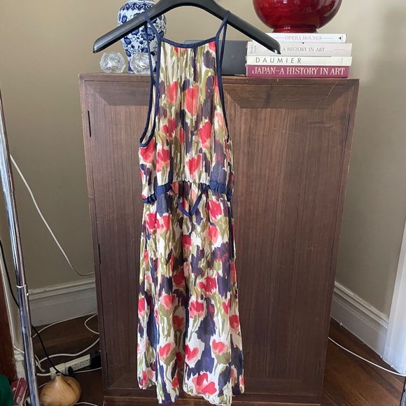 French Silk Summer Dress - Picture 2 of 3